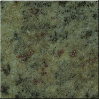 Tropical Green granite color sample — Kempner Monuments